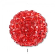Ronde plasticine strass 10 mm Light Siam x1|raw }}