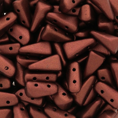 Perles en verre Vexolo 5x8 mm - Copper x30