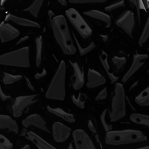 Perles en verre Vexolo 5x8 mm - Jet x30