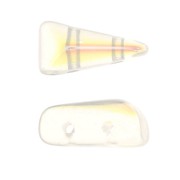 Perles en verre Vexolo 5x8 mm - Crystal AB x30