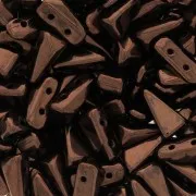 Perles en verre Vexolo 5x8 mm - Dark Bronze x30