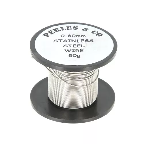 Fil rond en Acier inoxydable 0.60 mm x22m