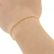 Chaîne maille Corde 1.8 mm en Gold filled (or laminé) x50cm