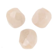 Facettes 2 mm - Chalk White Champagne Luster x50