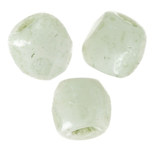 Facettes 2 mm - Chalk White Mint Luster x50