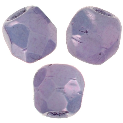 Facettes 2 mm - Chalk White Lila Vega Luster x50