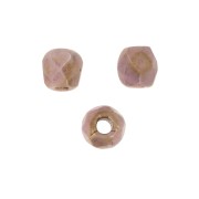 Facettes 2 mm - Chalk White Lila Gold Luster x50