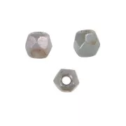Facettes 2 mm - Chalk White Blue Luster x50