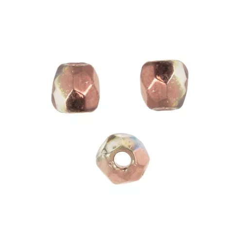 Facettes 2 mm - Crystal Copper Rainbow x50
