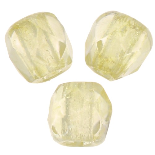 Facettes 2 mm véritable (True 2) Crystal Yellow Luster x50
