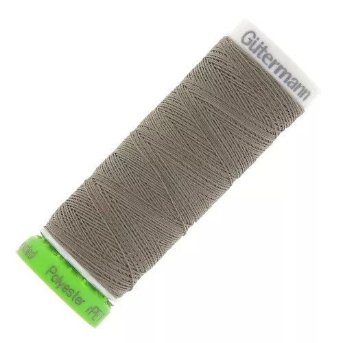 Fil à coudre polyester recyclé Gütermann - Marron glacé (n°727) x100m