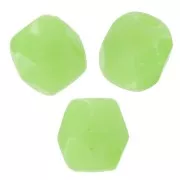 Facettes 3 mm Opaque Light Olivine x50