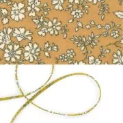 Cordon en tissu Liberty - Capel - Mustard x1m
