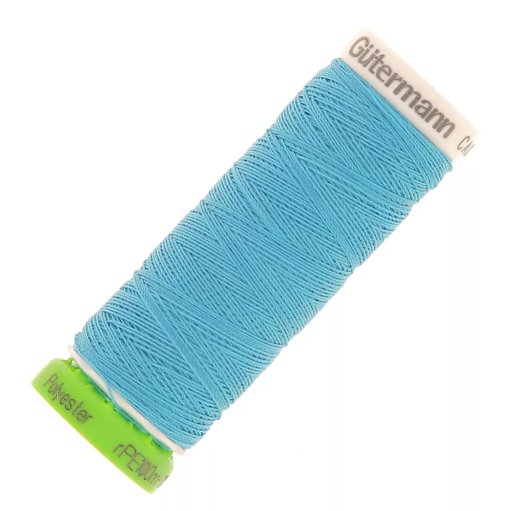 Fil à Coudre Gutermann 100 Mètres Bleu Très Très Clair Col. 53