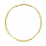 Bague jonc lisse - Taille 53 - Gold filled (or laminé)   x1