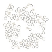 Tubes à écraser 1x1.6 mm - Argent 925 x50|raw }}