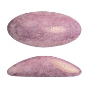 Athos 3D par Puca® cabochon ovale en verre 20x10 mm Opaque Light Rose Ceramic Look|raw }}