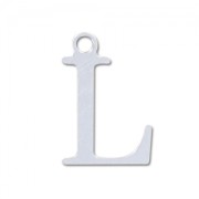 Breloque lettre L - 15 mm en Argent 925 x1|raw }}