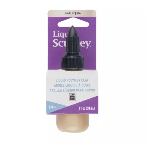 Pâte liquide Sculpey - Argile liquide à cuire - Gold x30ml