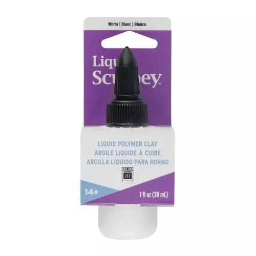 Pâte liquide Sculpey - Argile liquide à cuire - Blanc x30ml