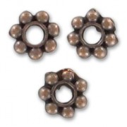 Intercalaires métal 5 mm cuivré vieilli x20|raw }}