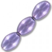 Olives nacrées 6x4 mm Mauve x50|raw }}