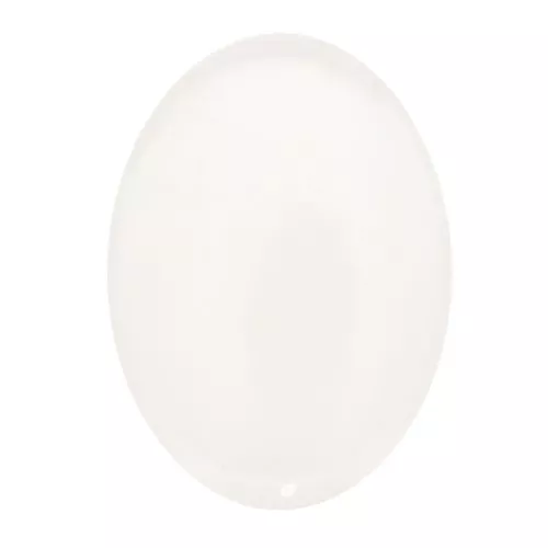 Cabochon ovale autocollant en résine époxy 18x13 mm - Transparent x1