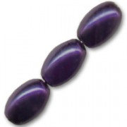 Olives nacrées 6x4 mm Dark Purple x50|raw }}