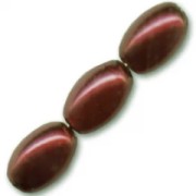 Olives nacrées 6x4 mm Brown Copper x50|raw }}