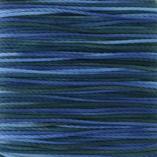 Fil Toho Amiet 0.7 mm - Blue variegated x20m