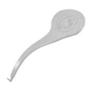 Accroche bracelet en plastique 93x38 mm - Made in France - Gris x1