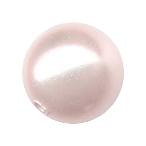 Nacrée PureCrystal semi-percée 5818 6 mm Rosaline Pearl x1
