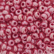 Perles rocailles Preciosa 6/0 4 mm - Luster Siam x20g