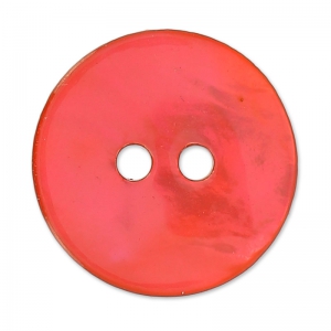 Bouton Nacre 15 mm Siam x1