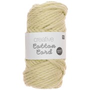 Bobine de corde en coton pour macramé 6mm - Creative Cotton Cord Vert Pastel x 25m