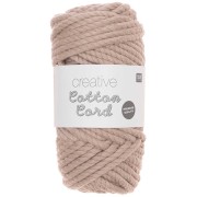 Bobine de corde en coton pour macramé 6mm - Creative Cotton Cord Brun clair x 25m