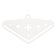 Embout pour tissage de perles Miyuki 11/0 exclu Perles & co Etoile 28mm Argent 925|raw }}