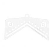 Embout pour tissage de perles Miyuki 11/0 exclu Perles & co Ethnique 28mm Arg 925|raw }}