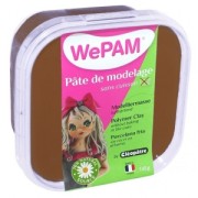 Pâte de modelage sans cuisson WePam Chocolat x145gr|raw }}