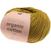 Essentials Organic Cotton Aran - Olive x 50g