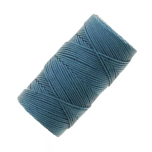 Fil C-LON Fine Weight Bead Cord 0.4 mm - Peacock x45m