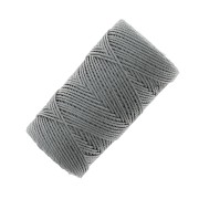 Fil C-LON Fine Weight Bead Cord 0.4 mm - Gray x45m