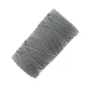 Fil C-LON Fine Weight Bead Cord 0.4 mm - Gray x45m