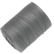 Fil C-LON Fine Weight Bead Cord 0.4 mm - Gunmetal x124m