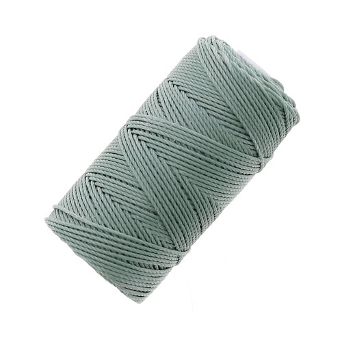 Fil C-LON Fine Weight Bead Cord 0.4 mm - Celadon x45m