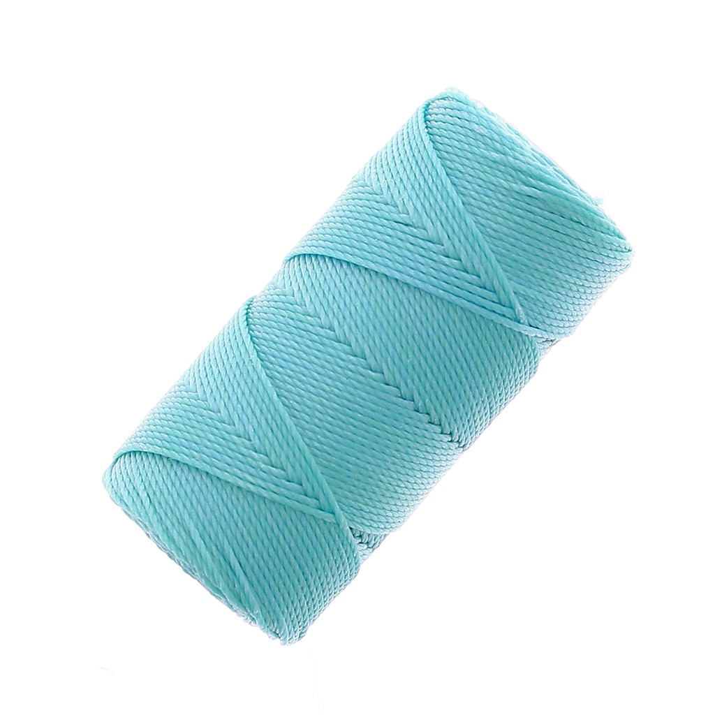 Fil CLON Fine Weight Bead Cord 0.4 mm Ice blue x45m Perles & Co