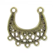 Intercalaire décor losanges 26 mm bronze x1