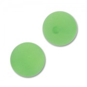 Perle ronde Polaris semi-percée 6 mm Peridot x1|raw }}