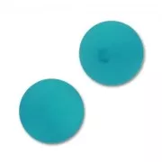 Perle ronde Polaris semi-percée 6 mm Indicolite x1