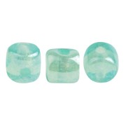 Minos® par Puca® 2.5x3 mm - Blue Green Opal Luster x5g|raw }}
